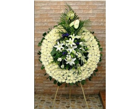 Sympathy wreath