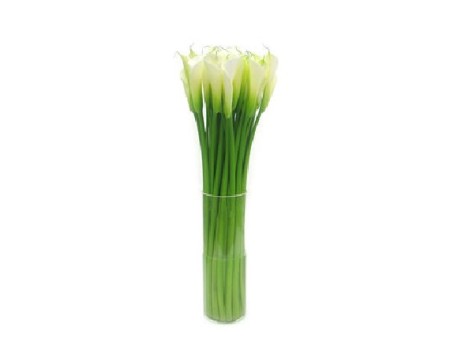 9 white calla