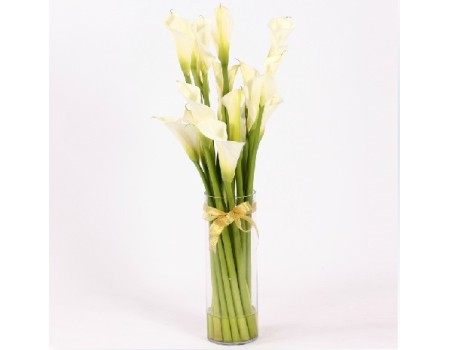 19 white calla delivery China