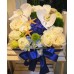 Flowers mixed in a box