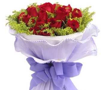 Red Rose blue style