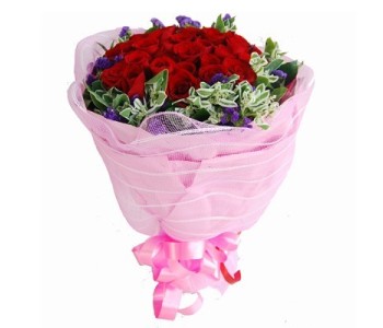 20 red roses