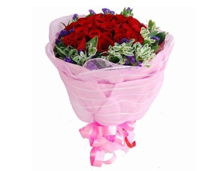 20 red roses