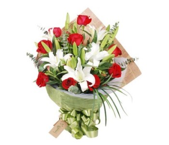 Rose and LIlies
