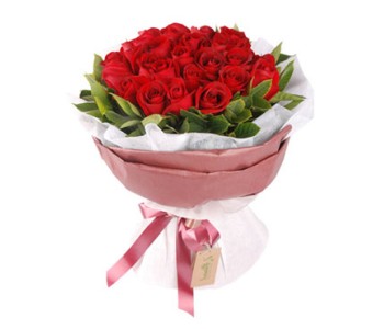 18 red roses