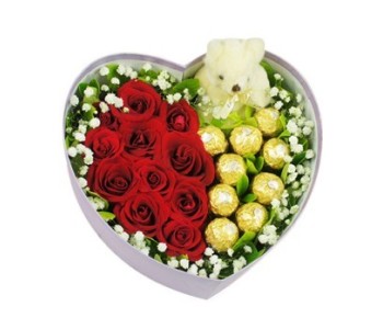 roses and chocolates