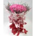 36 pink roses